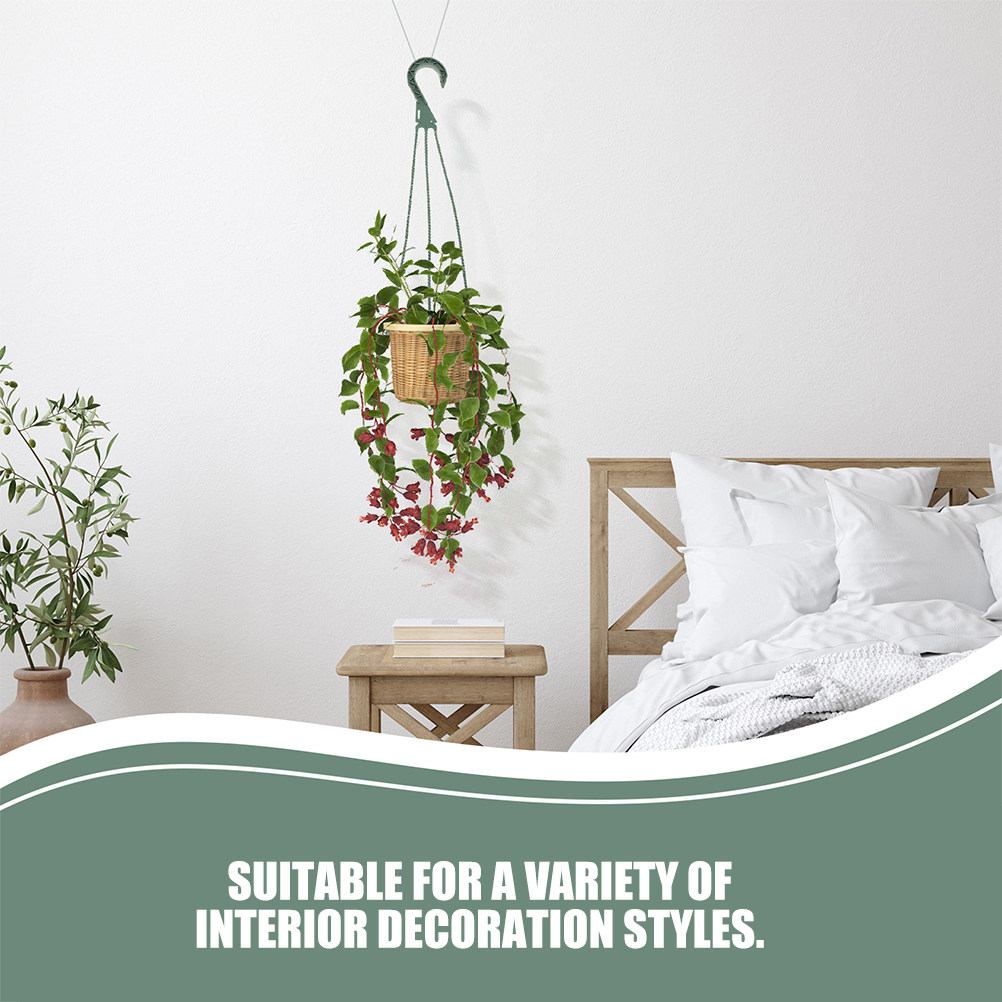 5Pcs Hanging Planter Hooks Stu - مراجعة Spider Plant Hanging وسعره