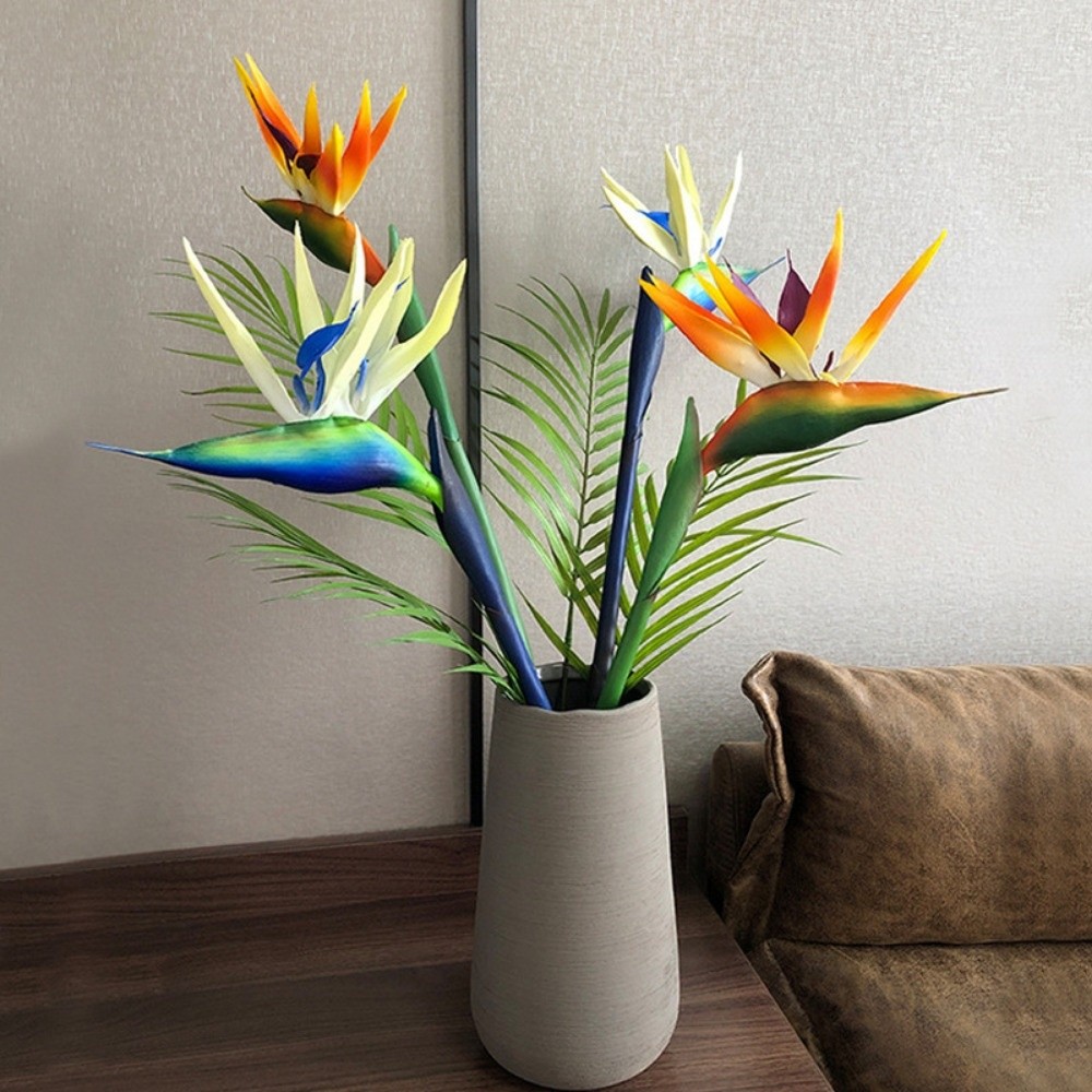 New Long Stem Artificial Bird  - مراجعة Bird Paradise Strelitzia وسعره