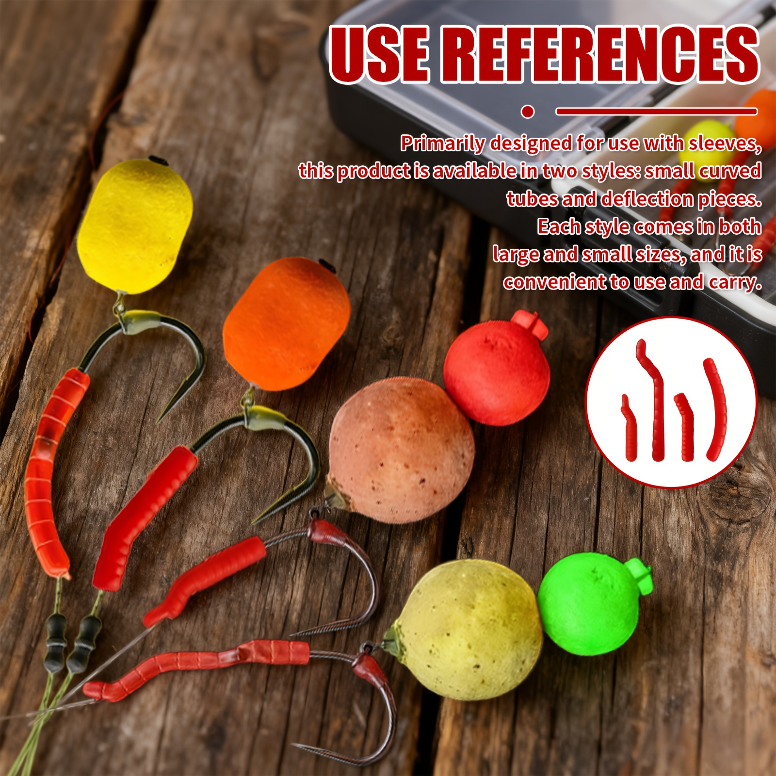 Red Artificial Bloodworm Hook  - مراجعة Aglaonema Red وسعره