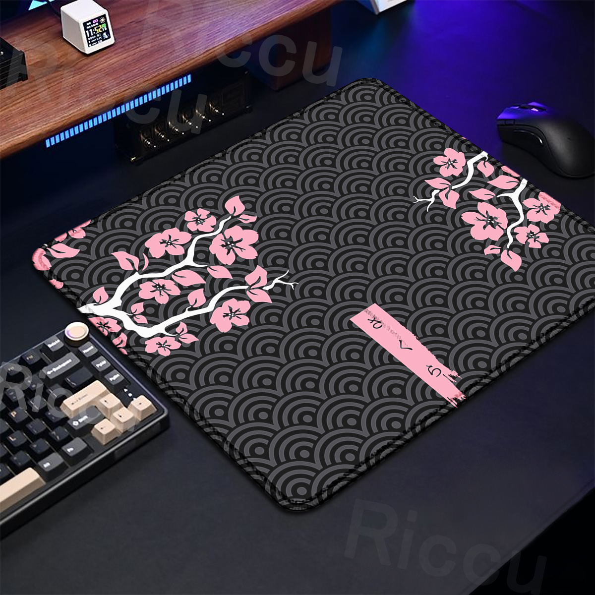 Purple Sakura Table Pad Gaming - مراجعة Tradescantia Purple وسعره