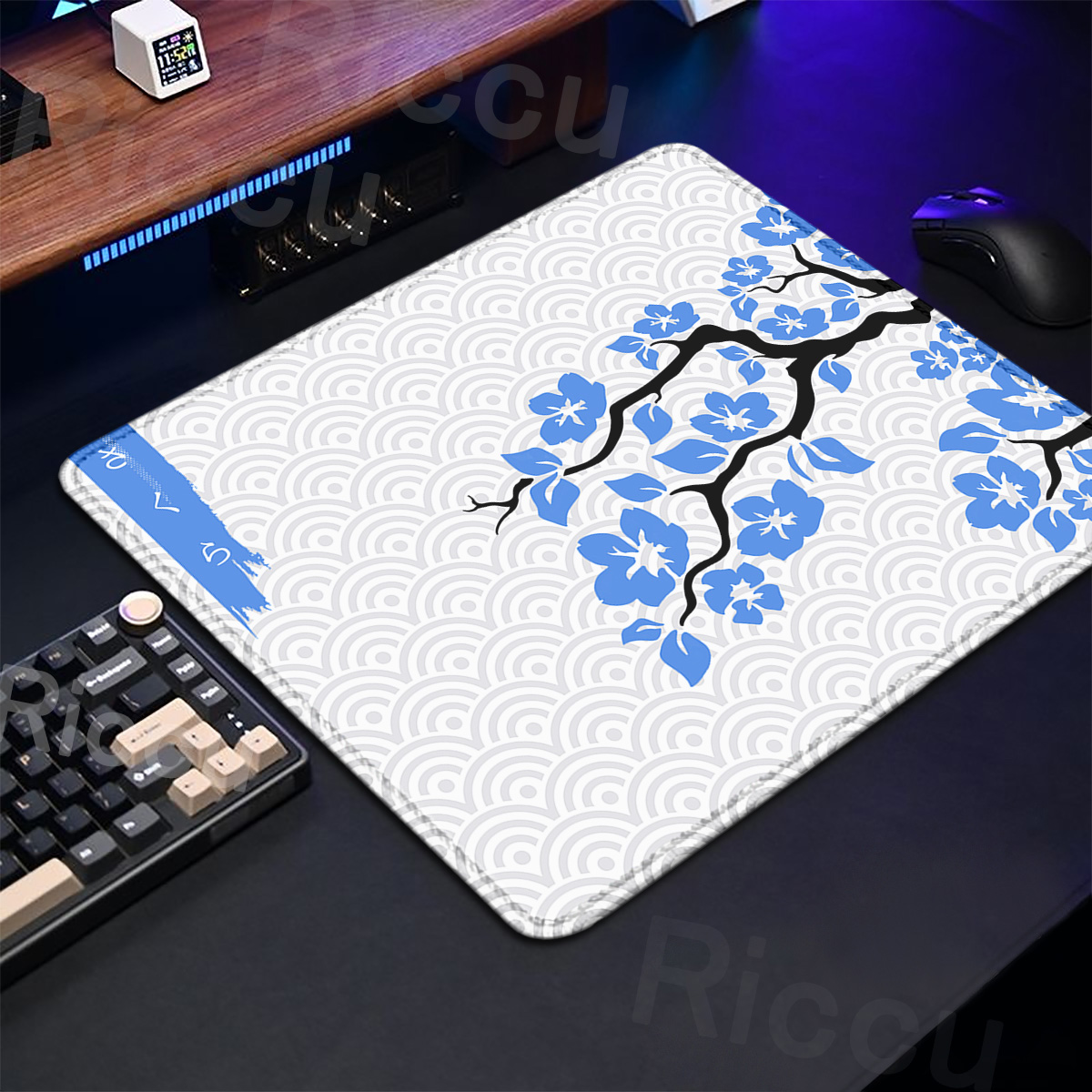 Purple Sakura Table Pad Gaming - مراجعة Tradescantia Purple وسعره