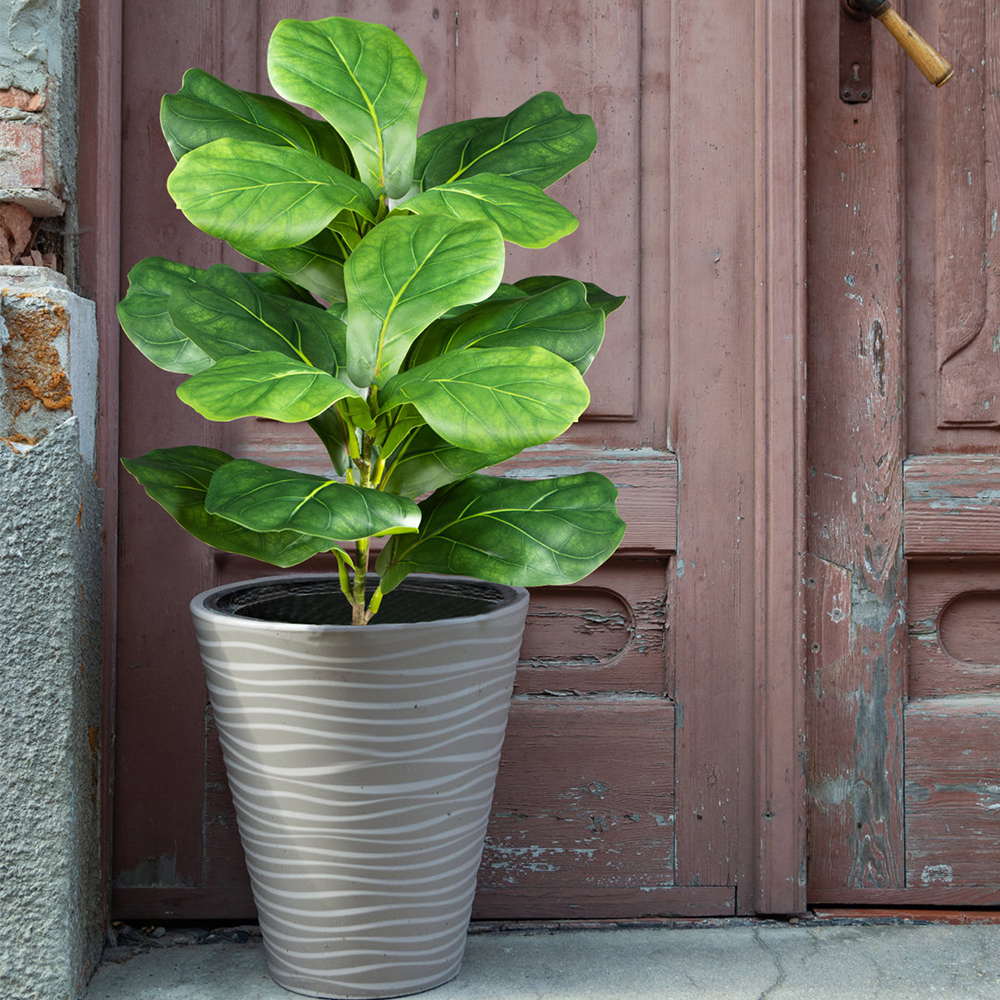 70-135cm Large Artificial Fidd - مراجعة Ficus Lyrata Tree وسعره