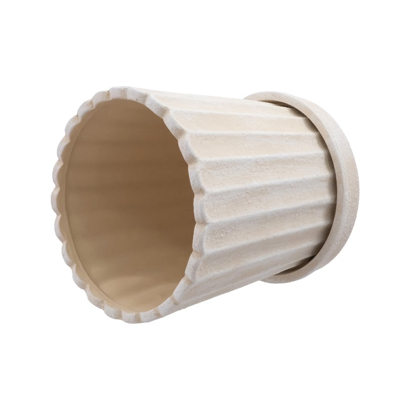 8 Inch Shell Planter Cream Cer - مراجعة Aloe Vera Pot وسعره