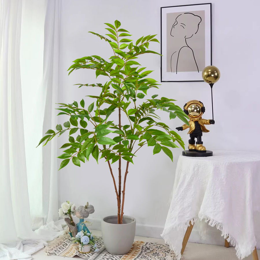 76-140cm Large Artificial Ficu - مراجعة Ficus Lyrata Tree وسعره