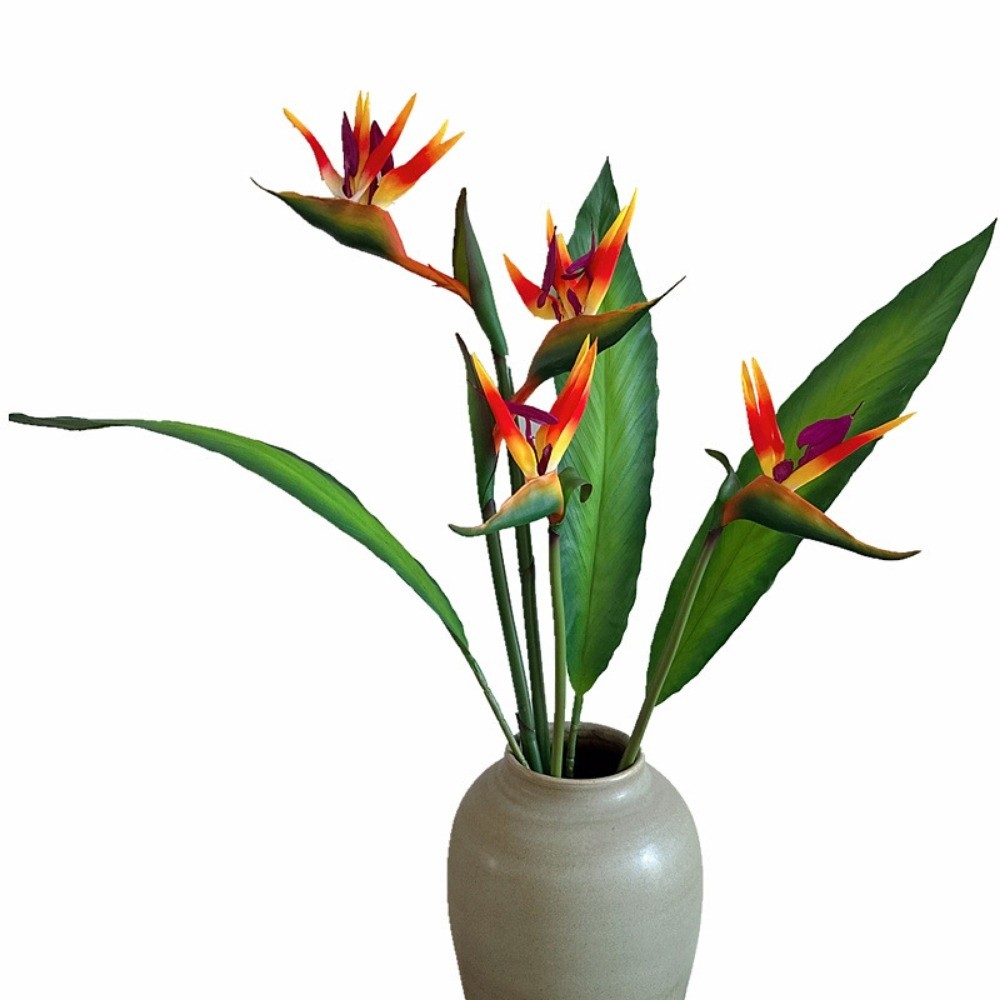 New Long Stem Artificial Bird  - مراجعة Bird Paradise Strelitzia وسعره