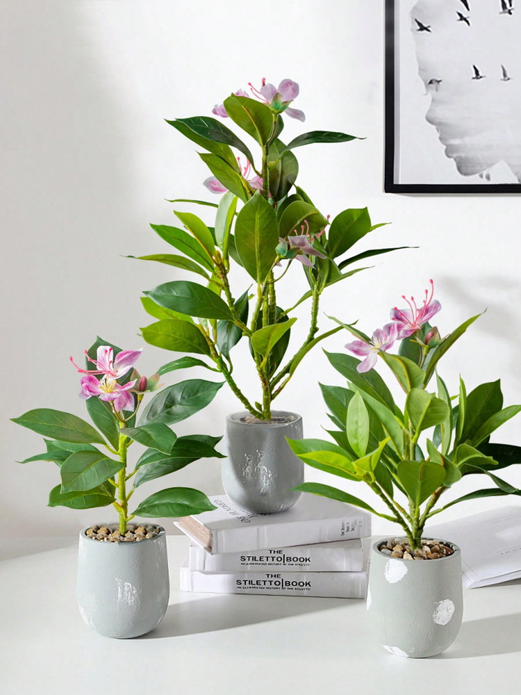 21-40cm Artificial Azaleas Pla - مراجعة Ficus Lyrata Tree وسعره