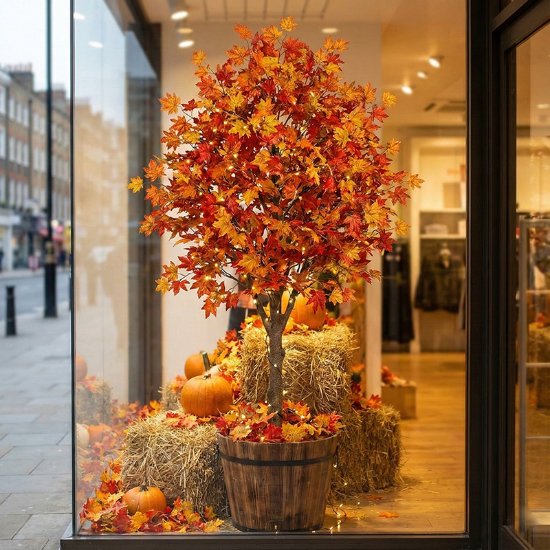 High-Simulation Plastic Fiddle - مراجعة Ficus Lyrata Tree وسعره