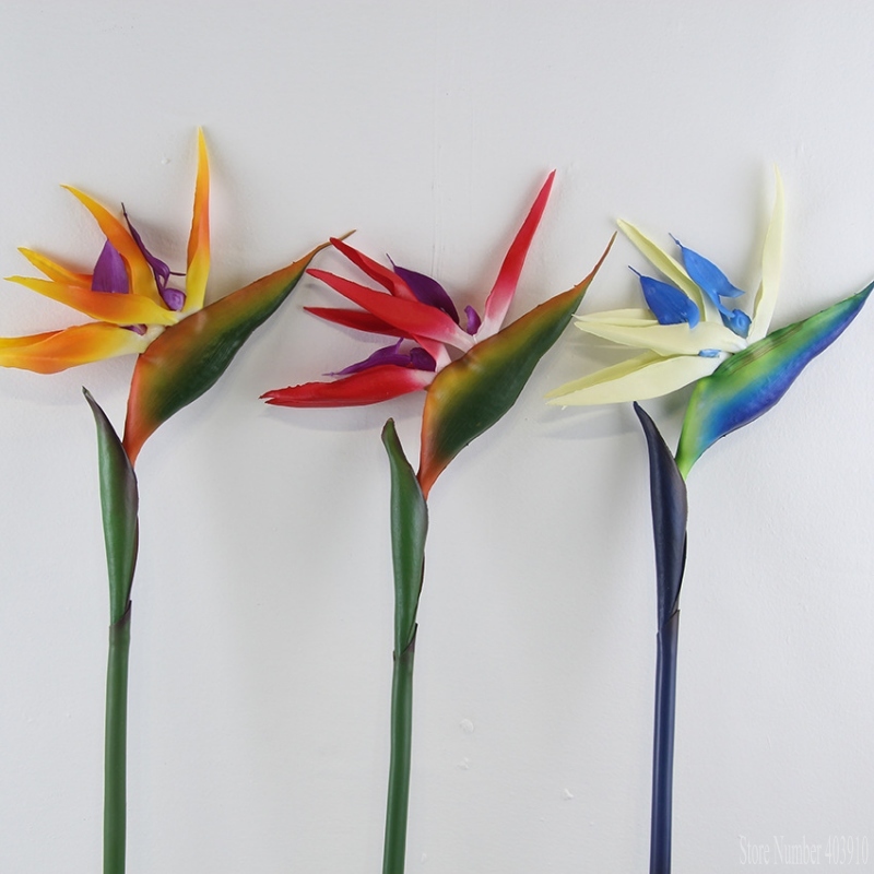90CM silicone paradise bird st - مراجعة Bird Paradise Strelitzia وسعره