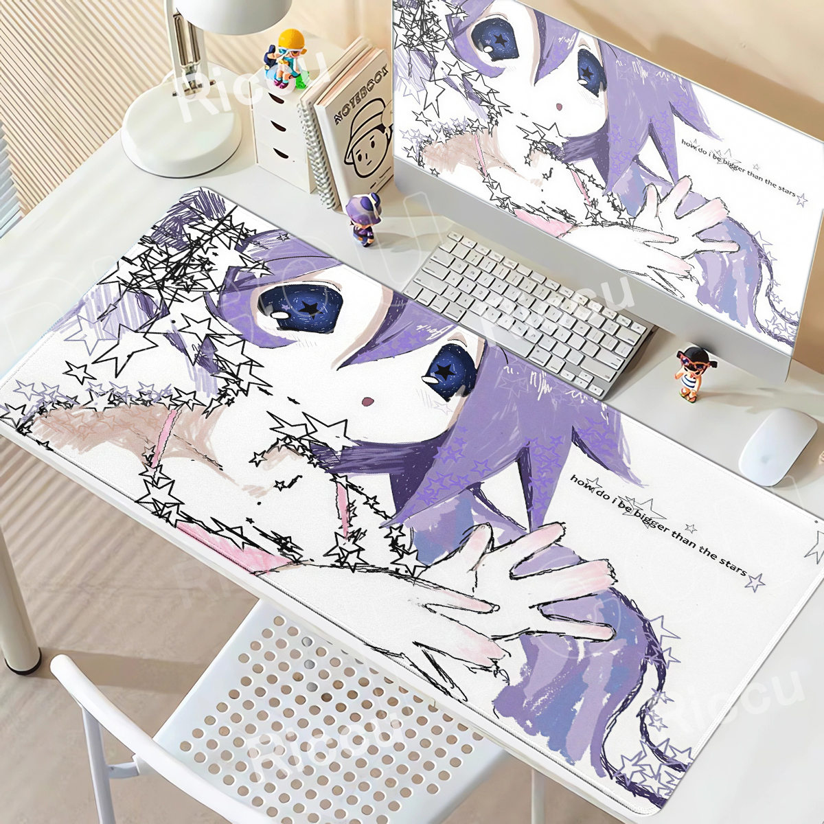 Purple Anime Girls Large Mouse - مراجعة Tradescantia Purple وسعره