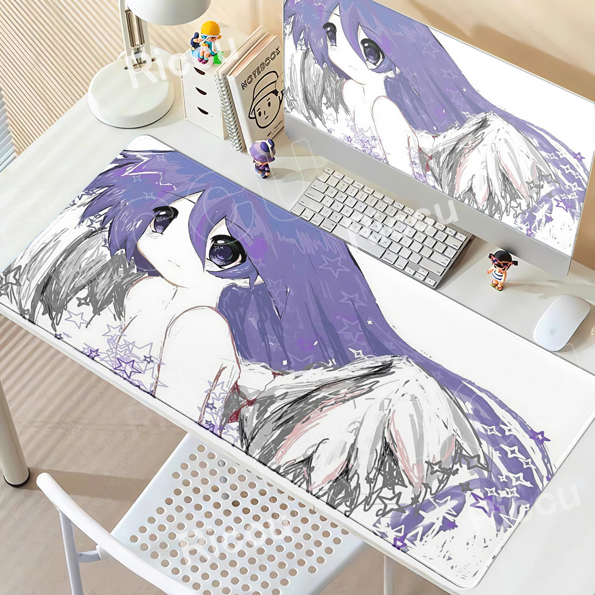 Purple Anime Girls Large Mouse - مراجعة Tradescantia Purple وسعره