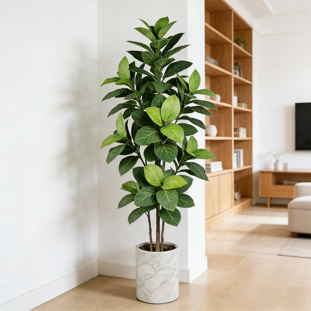 70-130cm Artificial Ficus Plan - مراجعة Ficus Lyrata Tree وسعره