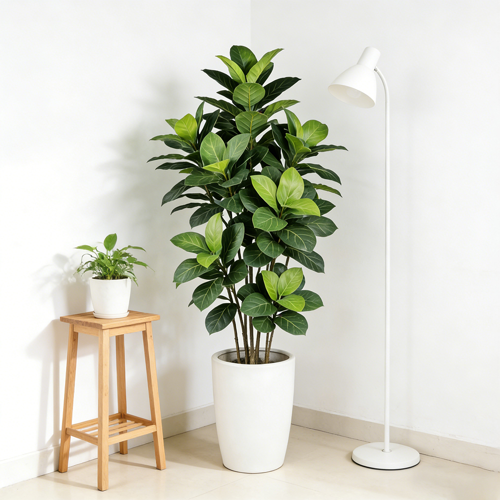 70-130cm Artificial Ficus Plan - مراجعة Ficus Lyrata Tree وسعره