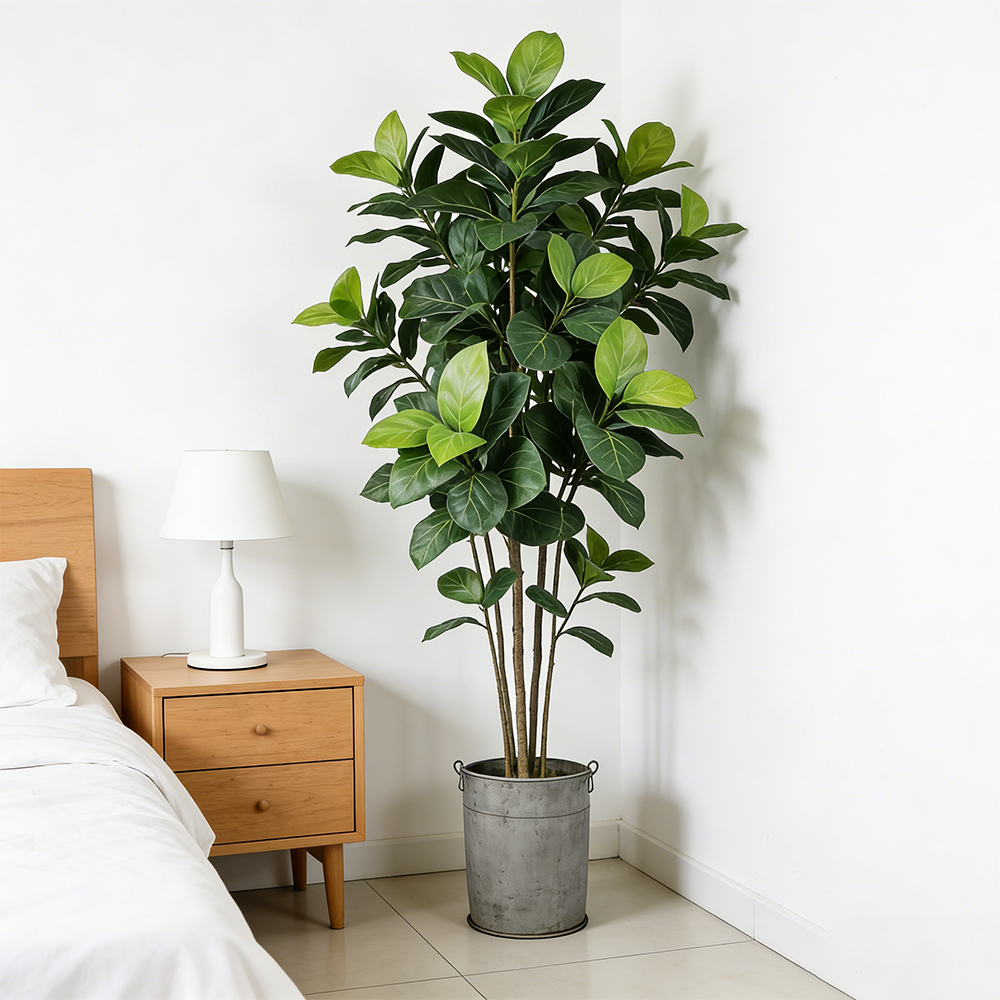 70-130cm Artificial Ficus Plan - مراجعة Ficus Lyrata Tree وسعره