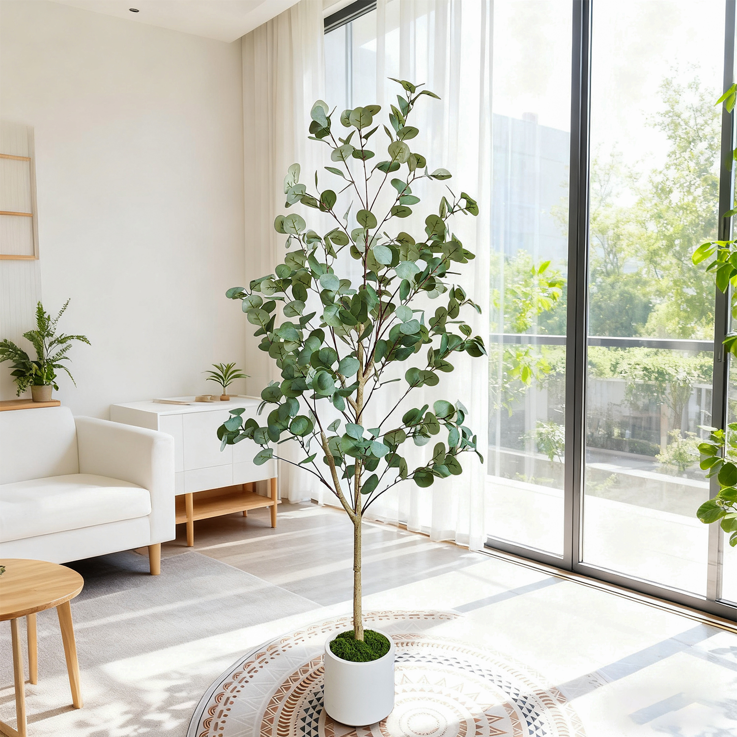 120-155Cm/5.1Ft Artificial Euc - مراجعة Dracaena Marginata وسعره
