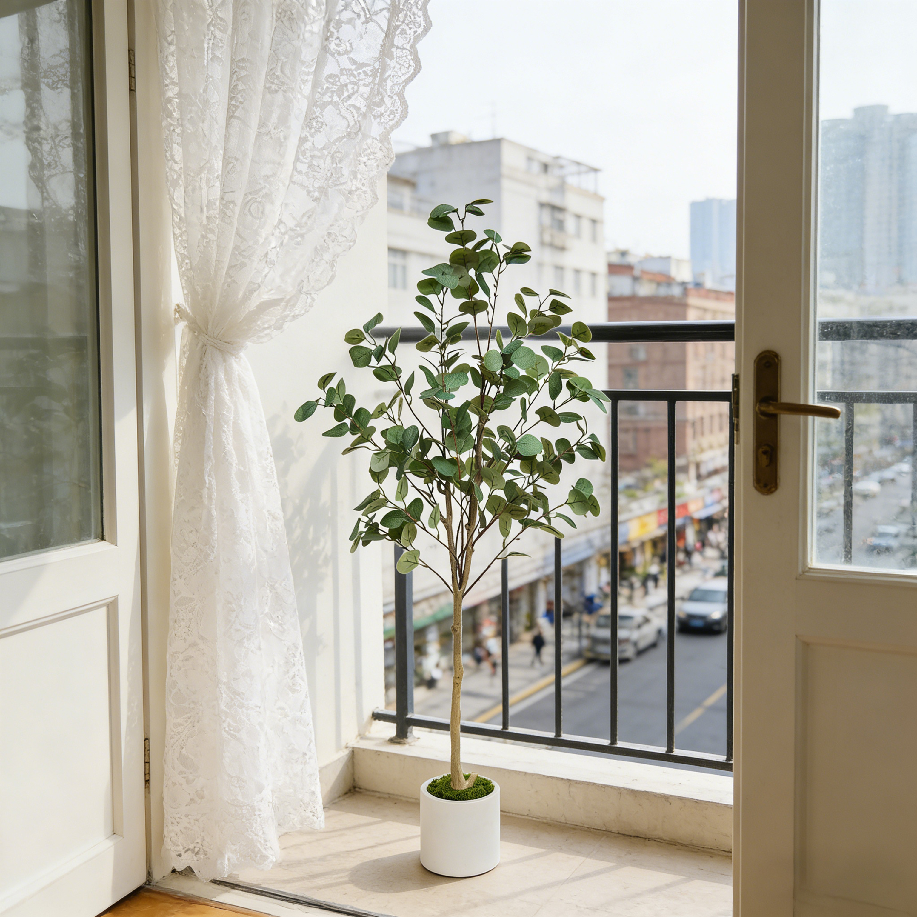 120-155Cm/5.1Ft Artificial Euc - مراجعة Dracaena Marginata وسعره