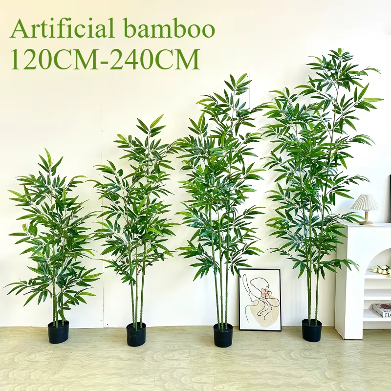 Artificial Green Bamboo Fadele - مراجعة Dracaena Marginata وسعره