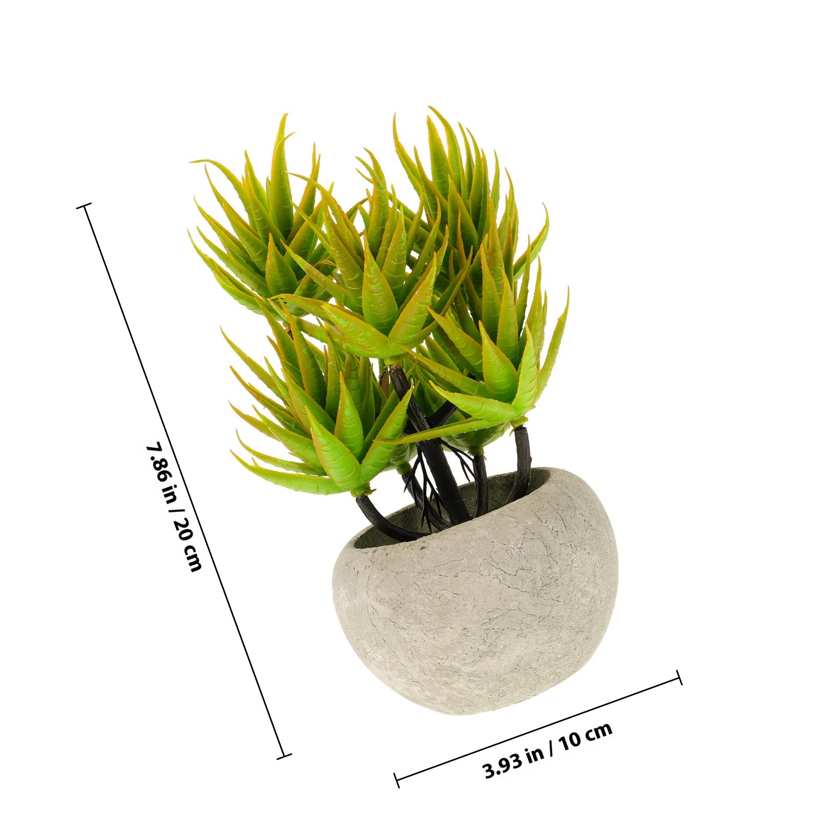 1 Piece Artificial Aloe Vera B - مراجعة Aloe Vera Pot وسعره