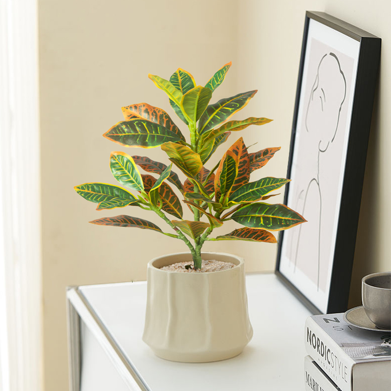 24-41cm Artificial Plants Fake - مراجعة Ficus Lyrata Tree وسعره
