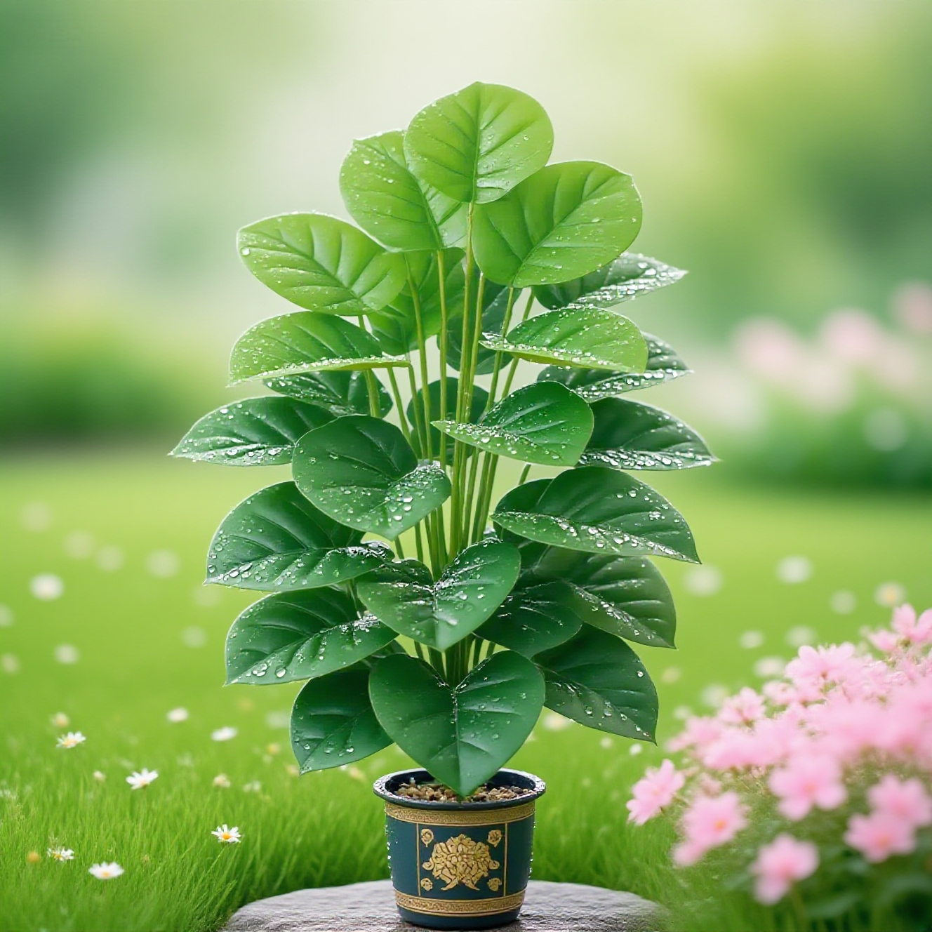 Large Artificial Pothos Plant  - مراجعة Dracaena Marginata وسعره