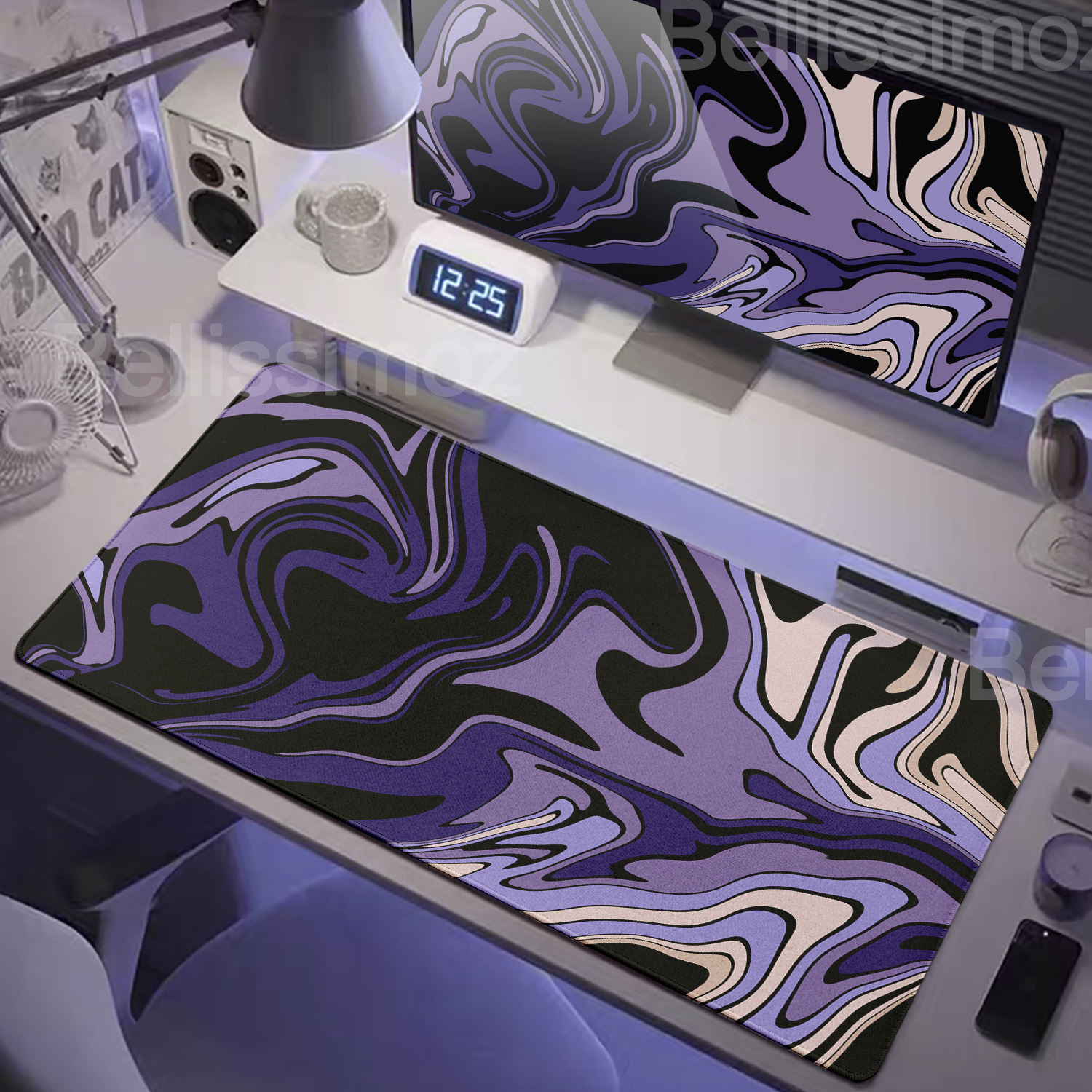 Strata Liquid Mousepad Large G - مراجعة Tradescantia Purple وسعره