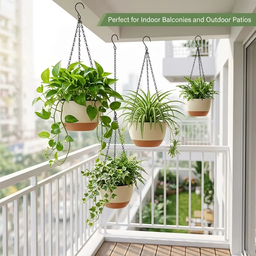 Modern Everyday Dual-Color Han - مراجعة Spider Plant Hanging وسعره