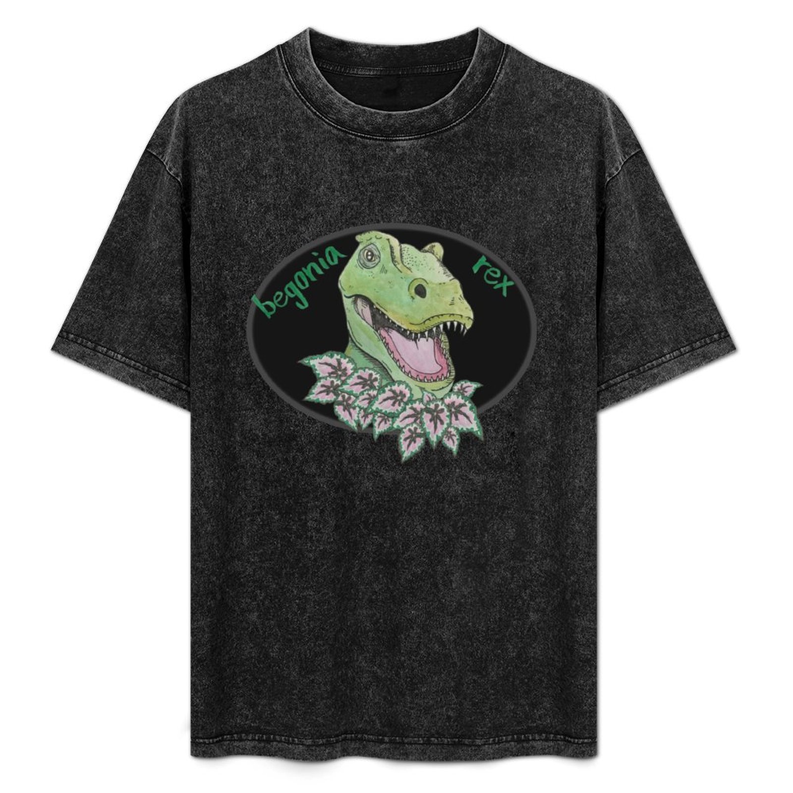 T rex begonia T-Shirt Big and  - مراجعة Begonia Rex وسعره