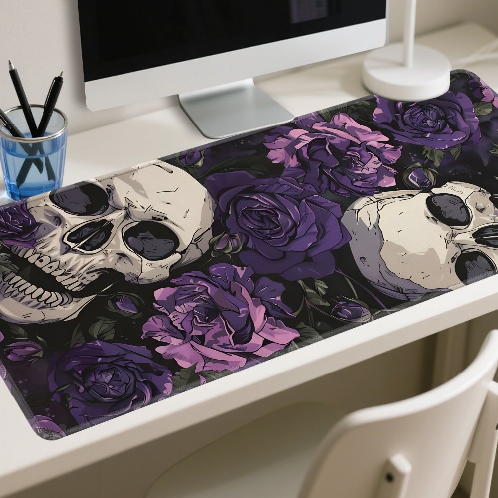 Gothic skull and purple flower - مراجعة Tradescantia Purple وسعره